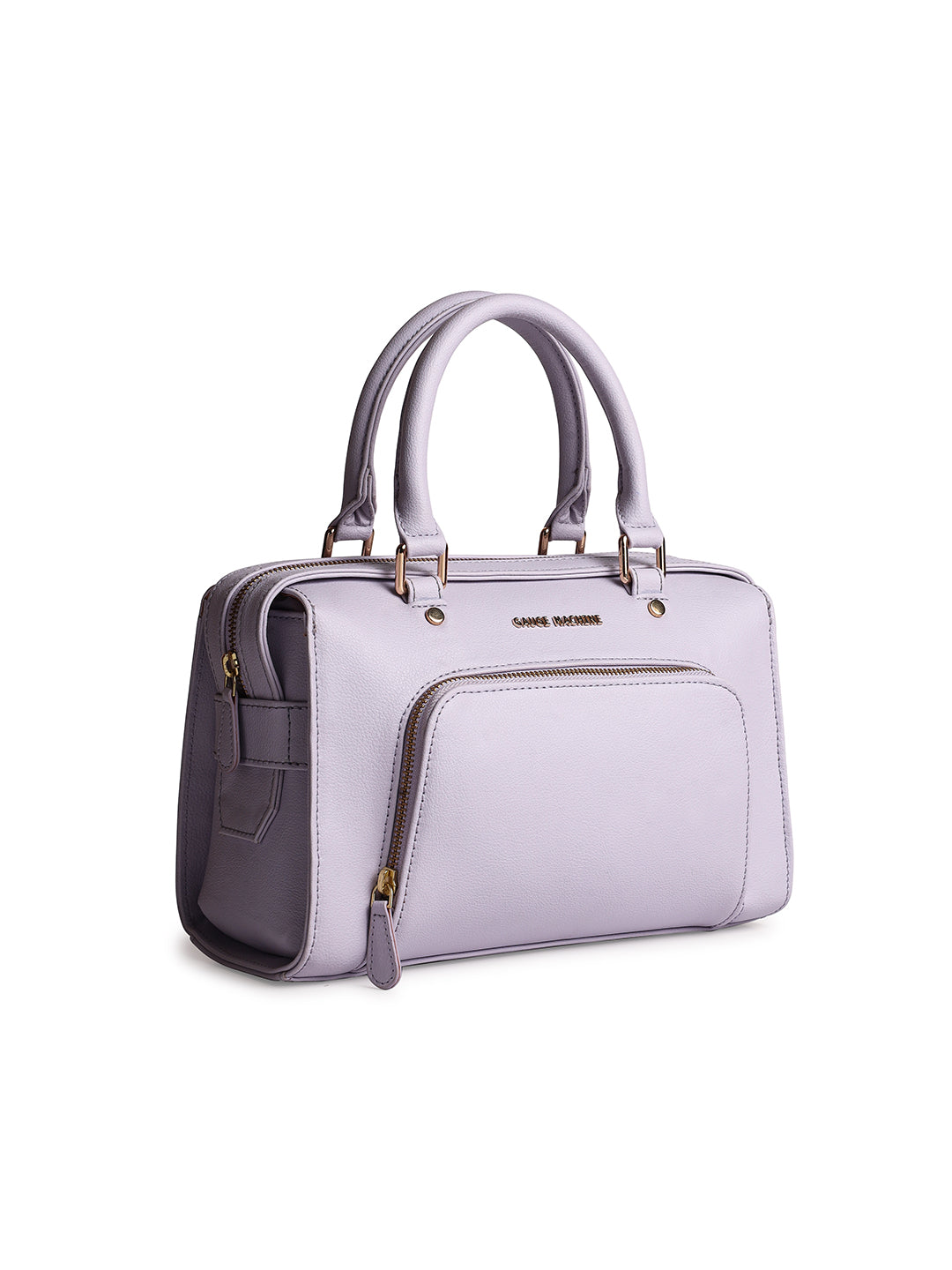 Urban Elegance Lavender Bowling Handbag