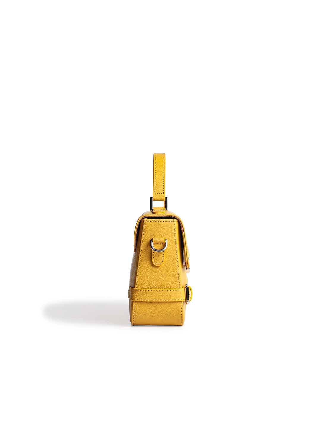 Yellow Vaulted Vogue Sling Bag