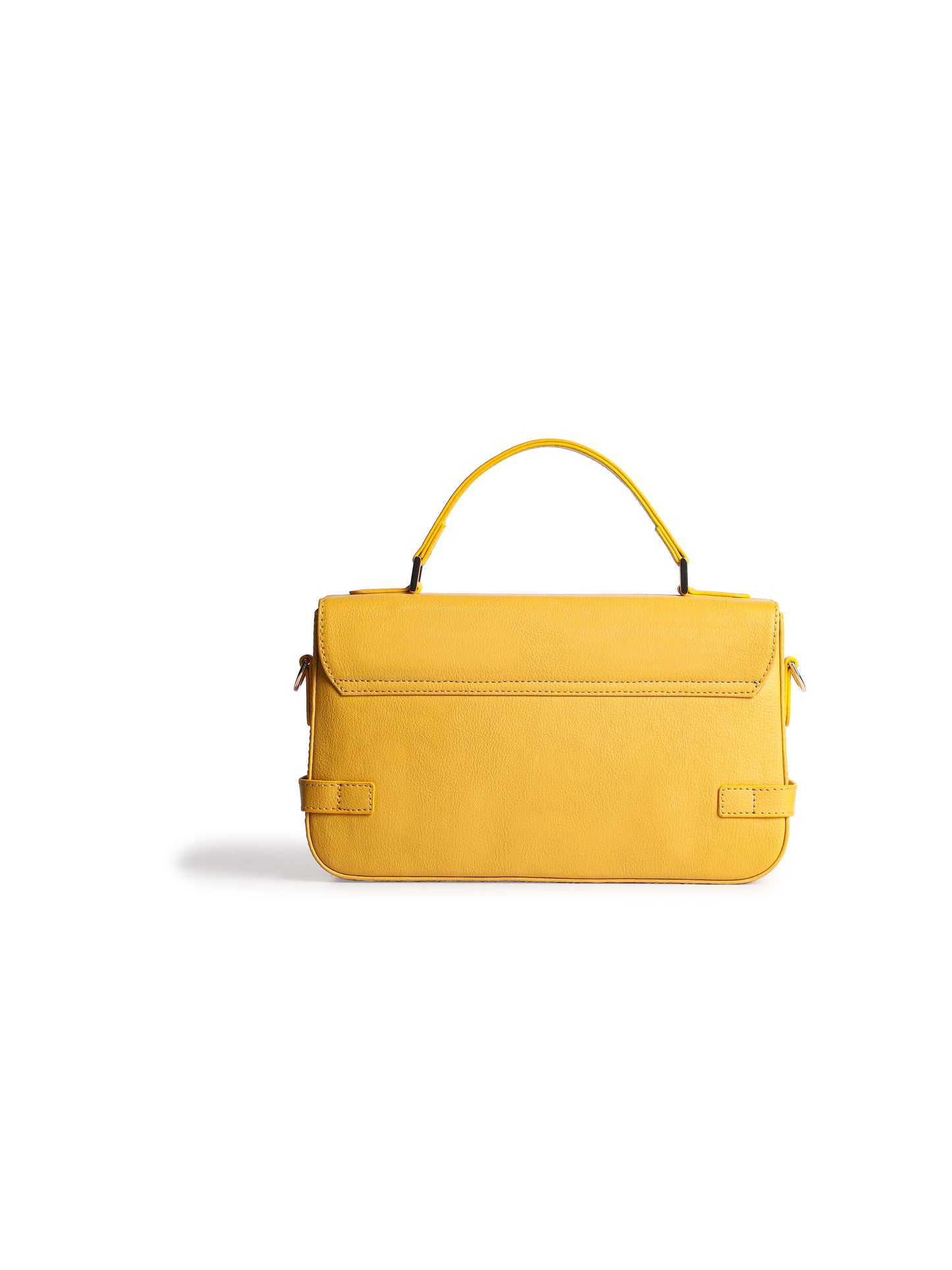 Yellow Vaulted Vogue Sling Bag