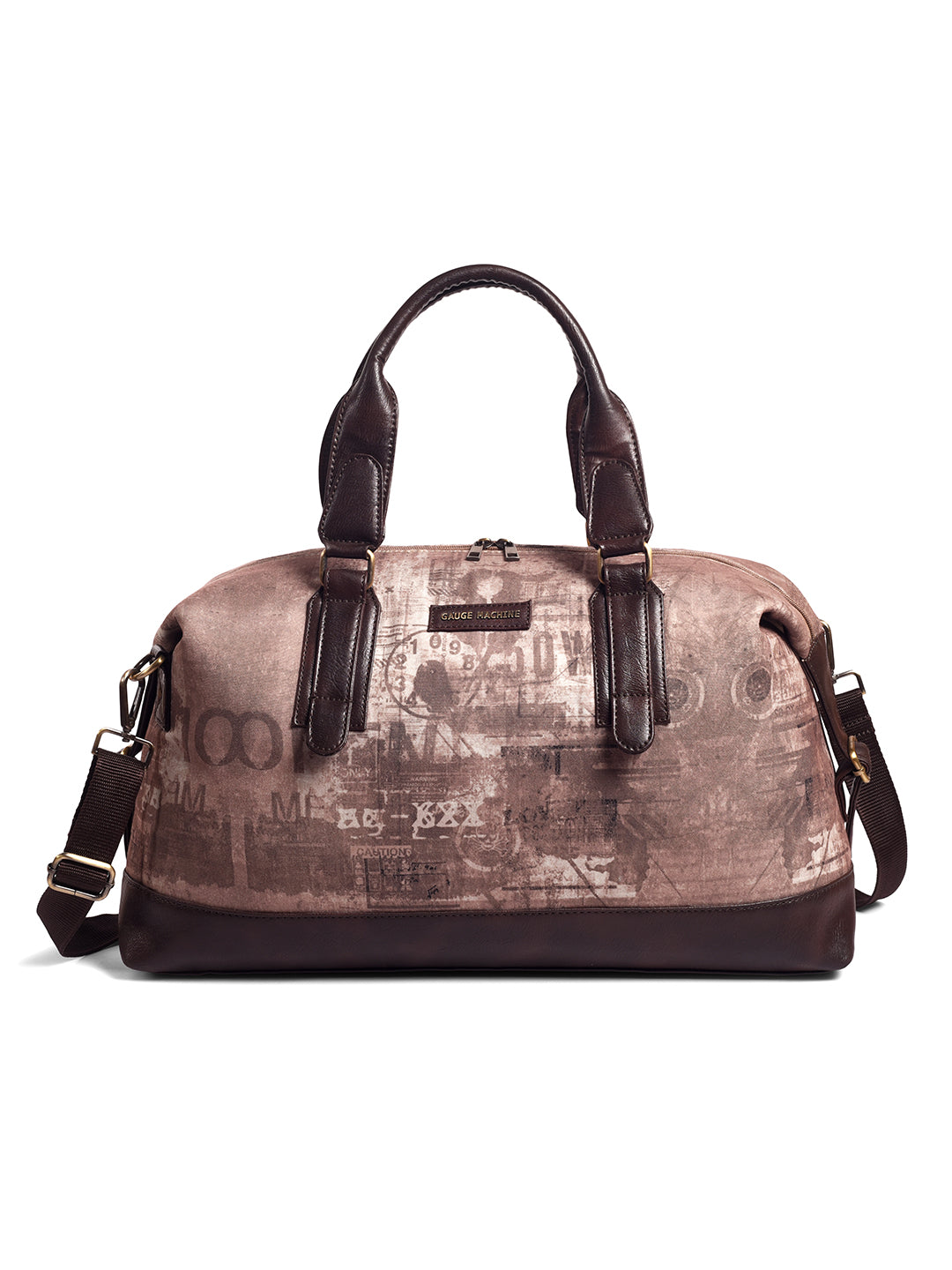 Gauge Machine Brown Duffle Day Bag