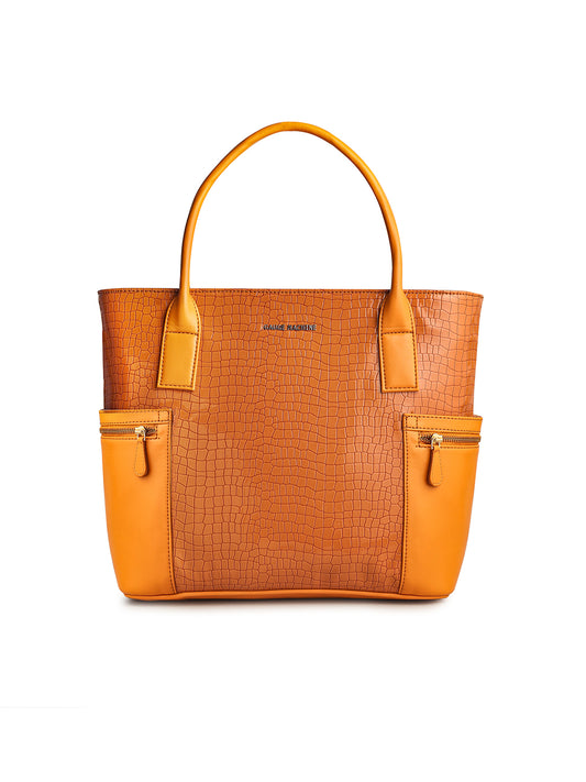 Gauge Machine Divine Dynasty Tan Tote Bag