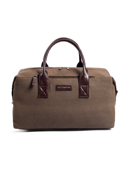 Gauge Machine Olive Saddle Duffle Bag
