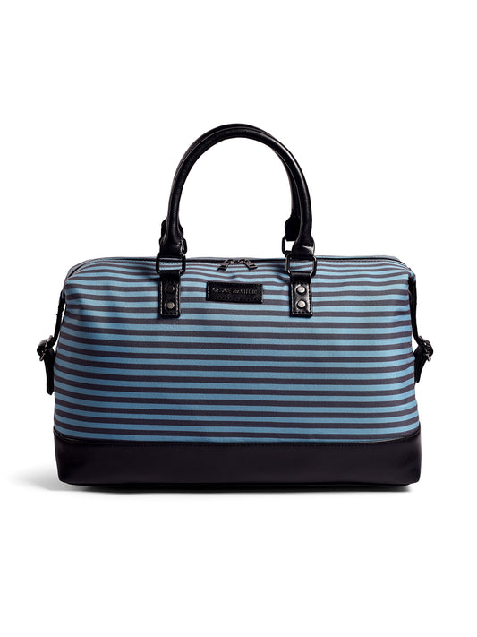 Gauge Machine Blue Stripped Beach Duffle Bag