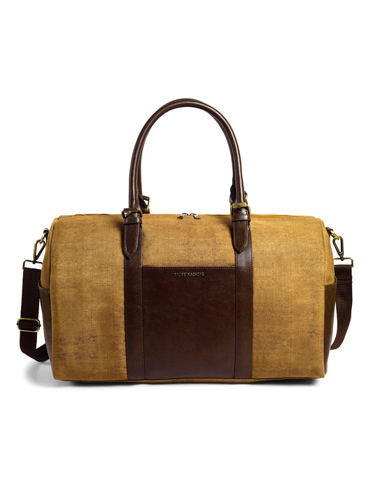 Gauge Machine Brown Gladstone Duffle Bag