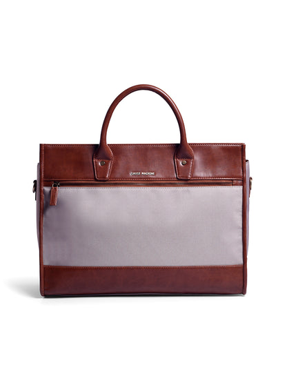 Gauge Machine Beige Carry-Duffle Bag