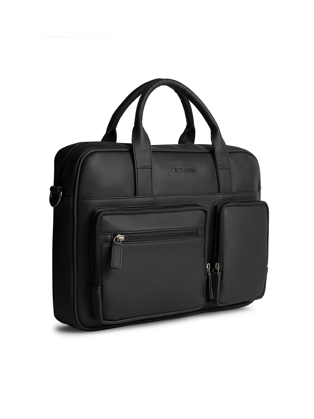 Gauge Machine 16" Black Laptop Bag with Detachable Strap