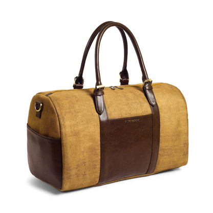 Gauge Machine Brown Gladstone Duffle Bag