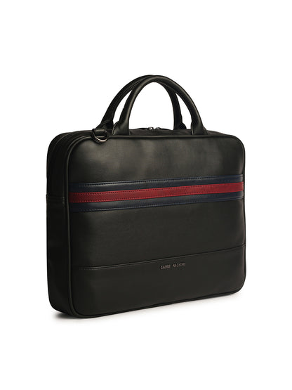 Gauge Machine 16" Black Apointee Laptop Bag with Detachable Strap