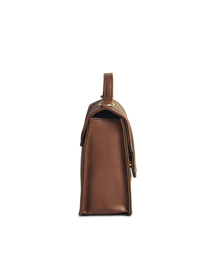 Gauge Machine Green Luxurious Delight sling bag