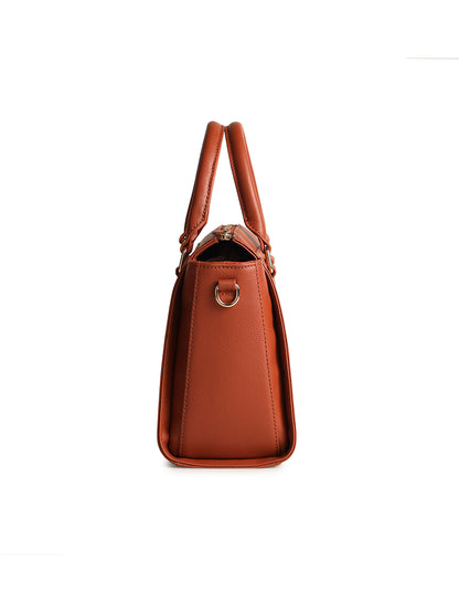 Noir Tan Handbag