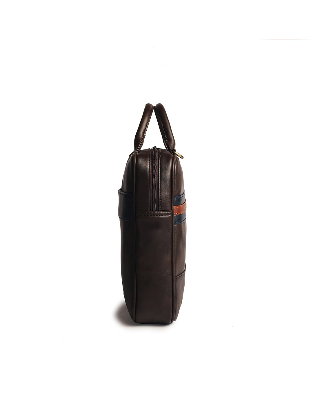 Gauge Machine 16" Brown Appointee Laptop Bag with Detachable Strap