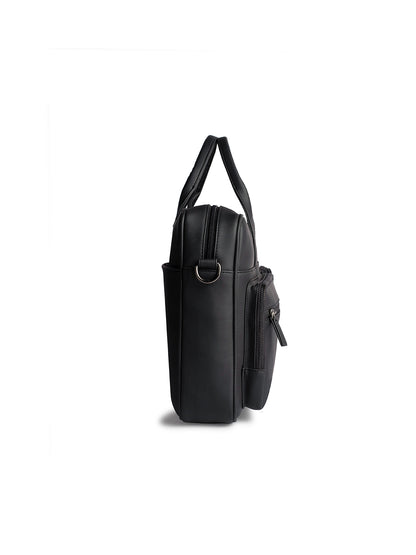 Gauge Machine 16" Black Laptop Bag with Detachable Strap