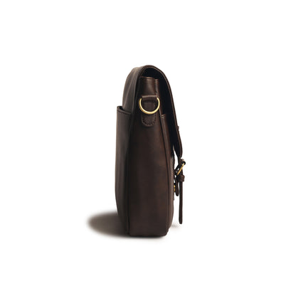 Gauge Machine 16" Brown Laptop Bag with Detachable Strap