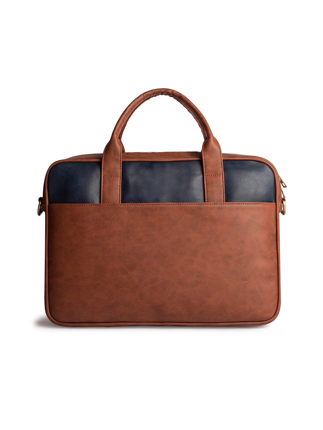 Gauge Machine 16" Tan Laptop Bag with Detachable Strap