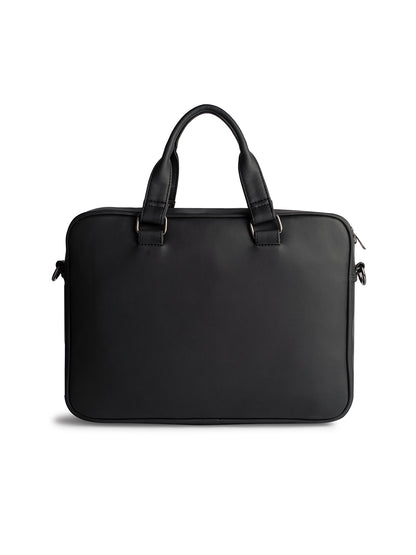 Gauge Machine 16" Black Laptop Bag with Detachable Strap