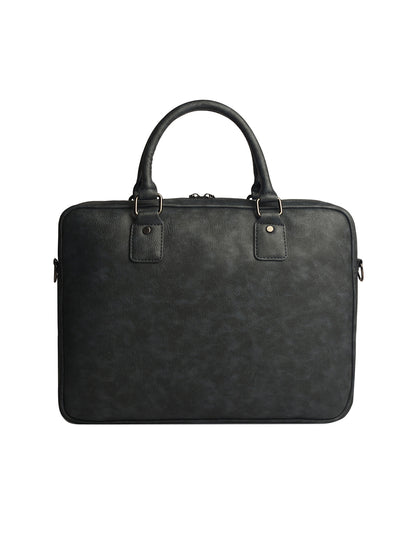 Gauge Machine 16" Grey Laptop Messenger Bag with Detachable Strap