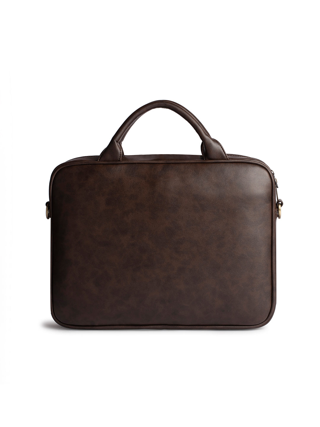 Gauge Machine 16" Brown Laptop Bag with Detachable Strap