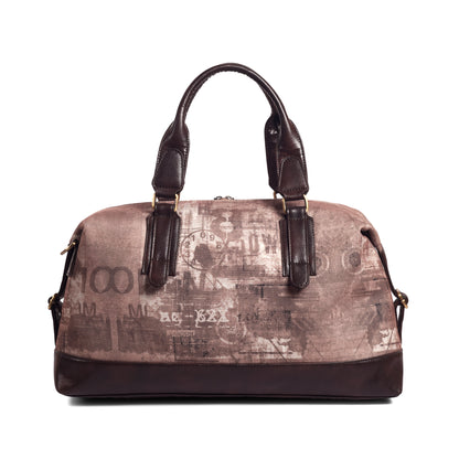 Gauge Machine Brown Duffle Day Bag