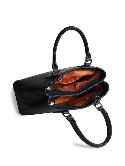 Mystique melange Navy Handbag
