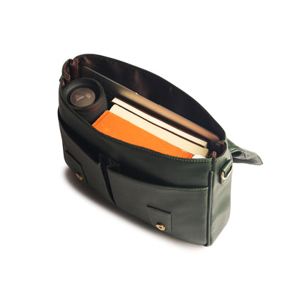 Gauge Machine 16" Olive Laptop Bag with Detachable Strap