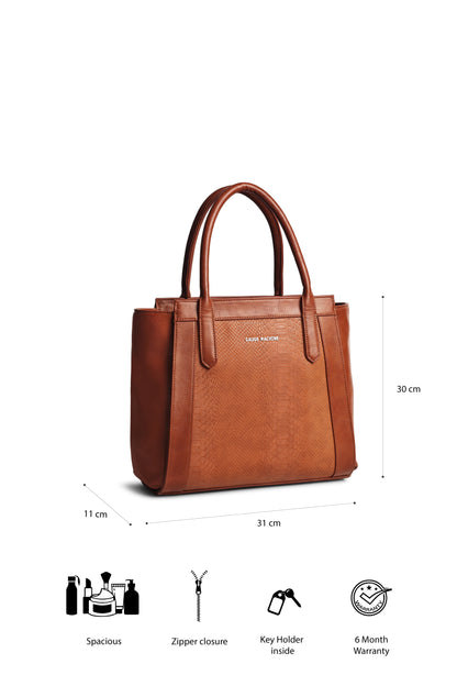 Gauge Machine Majestic Tan Grace Tote Bag