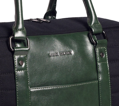 Gauge Machine Black Haversack Duffle Bag