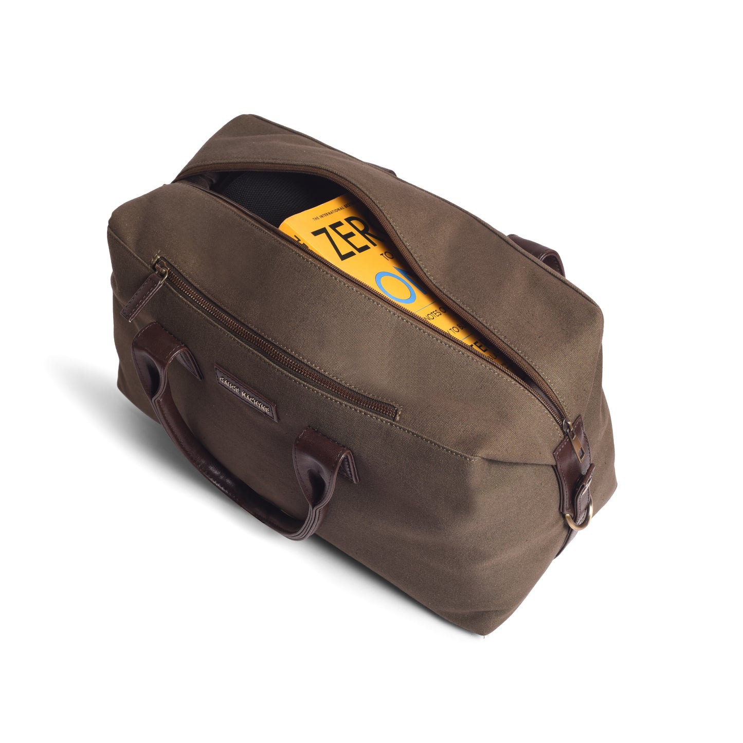 Gauge Machine Olive Saddle Duffle Bag
