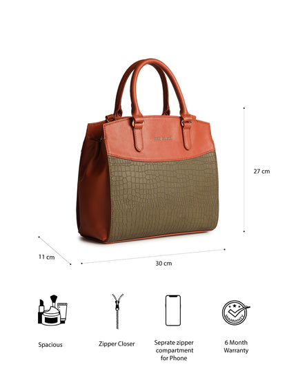 Grandeur tan Handbag