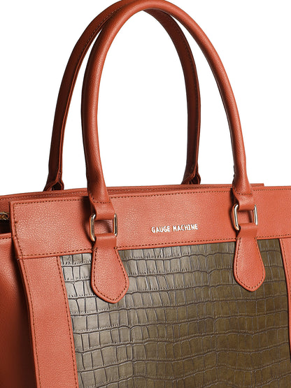 Tan Adore Tote Bag