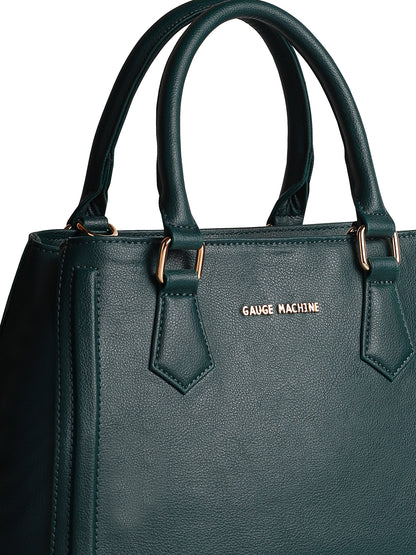 Enigma Green Handbag