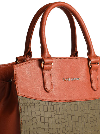 Grandeur tan Handbag