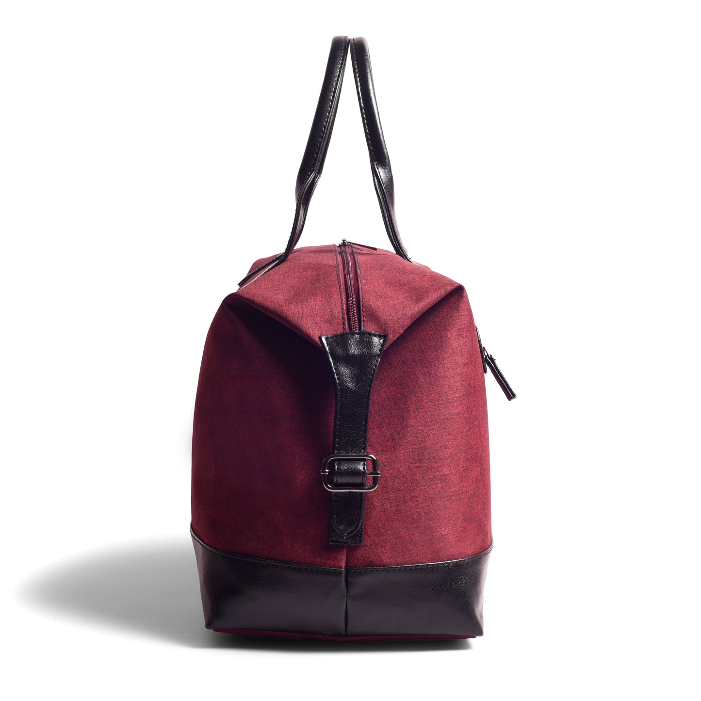 Gauge Machine Milange Burgundy Duffle Bag