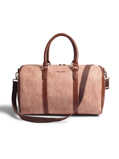 Gauge Machine Nude Weave Duffle Bag