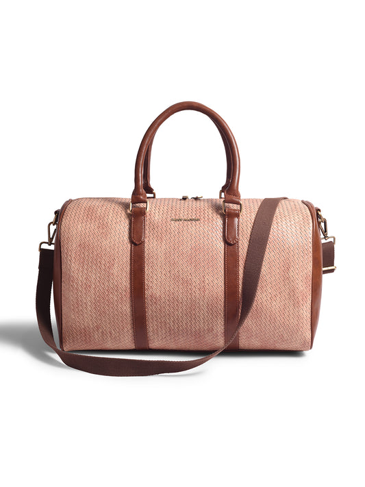 Gauge Machine Nude Weave Duffle Bag