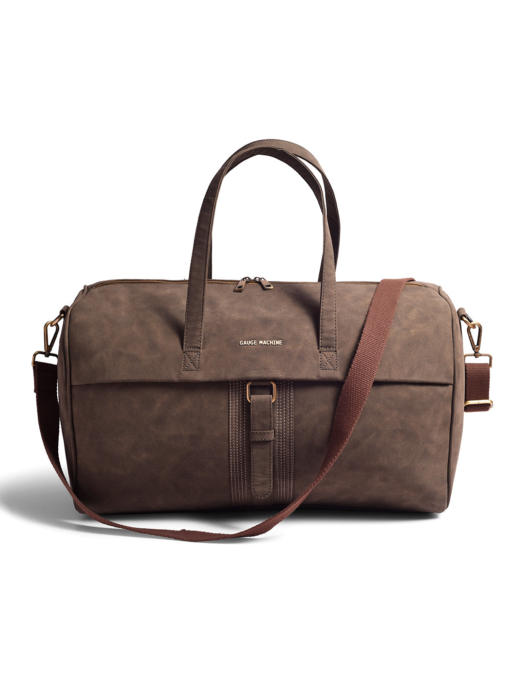 Gauge Machine Brown Duffle Baggage