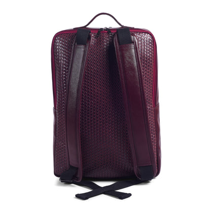 Gauge Machine Wine-Weave Backpack