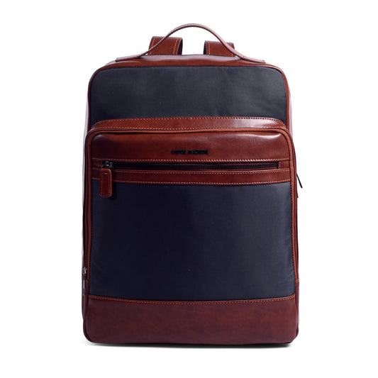Gauge Machine Tailored Brown Backpack