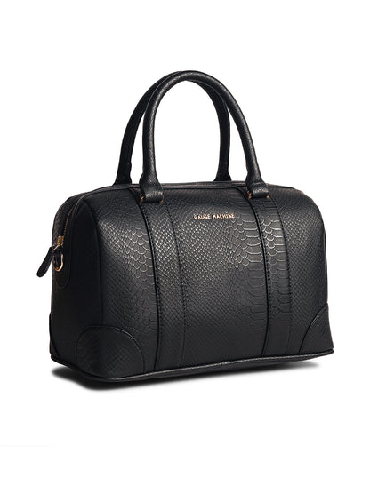 Gauge Machine Black Lounge Bowling Handbag Bag
