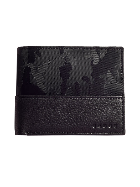 Black Camouflage Bi-fold  wallet