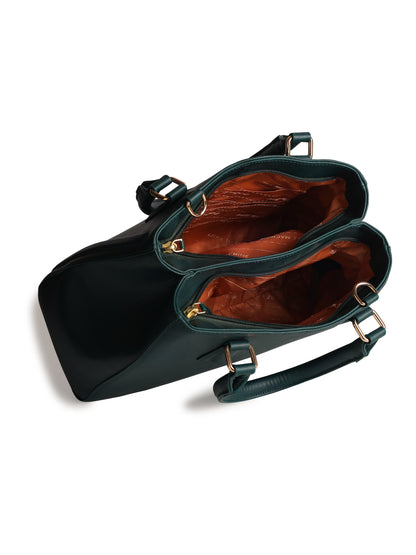 Enigma Green Handbag