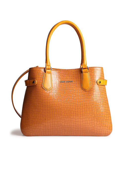 Tan Chic Noir Handbag