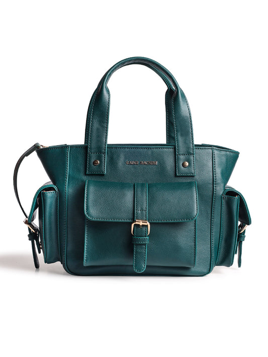 Green Odyssey Organizer Handbag
