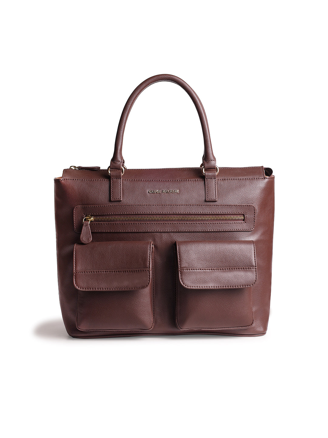 Office Oasis Brown Tote Bag