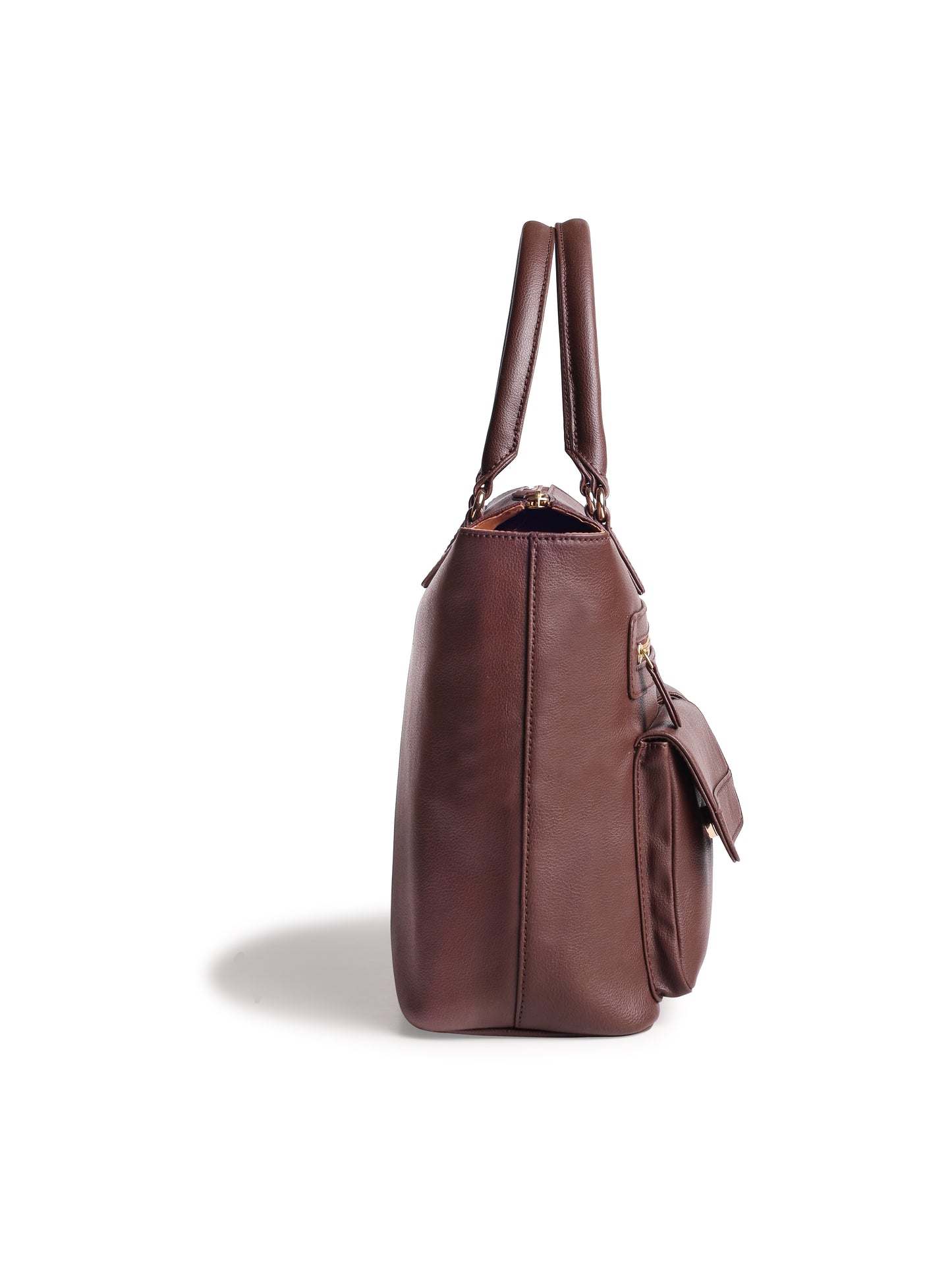 Office Oasis Brown Tote Bag